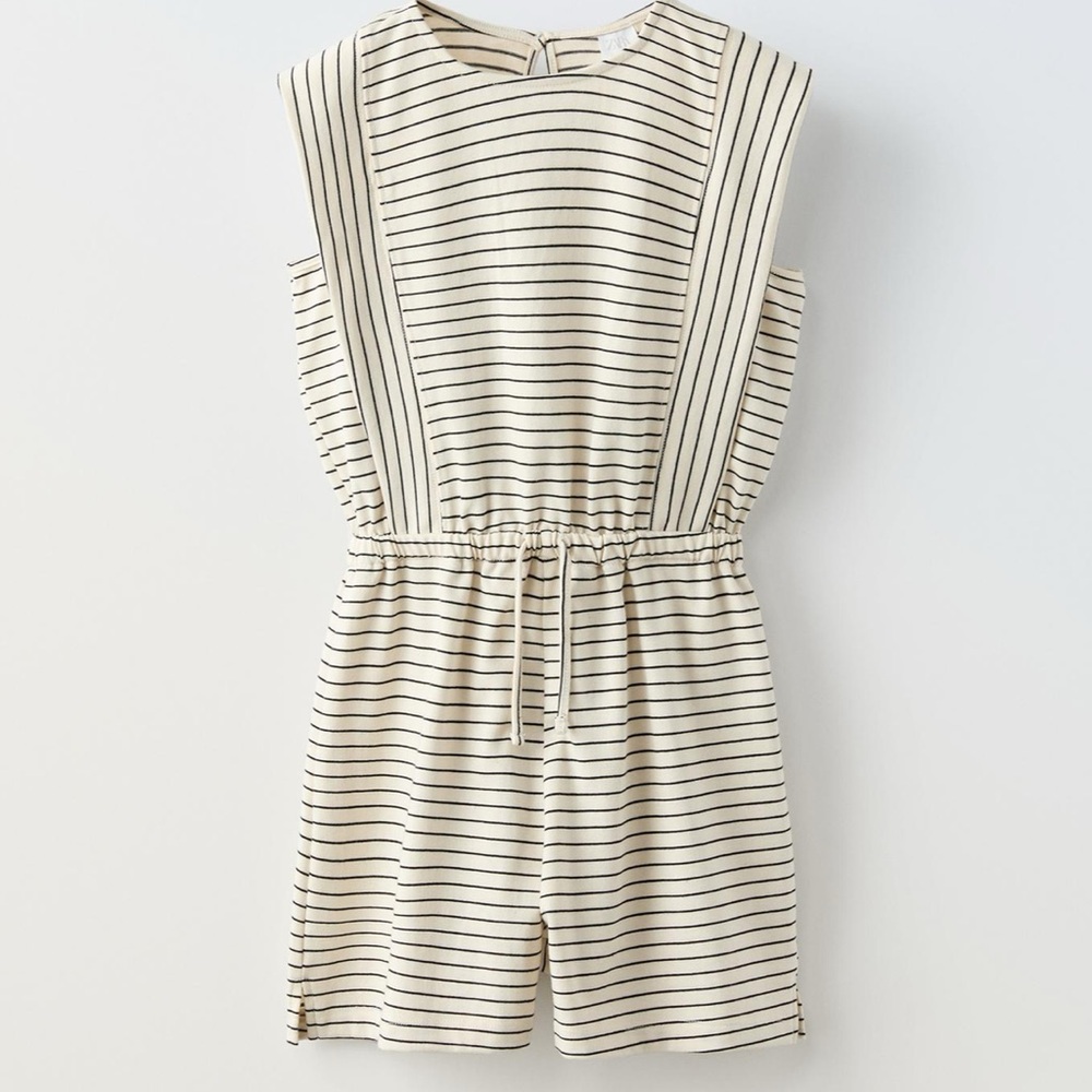 Zara girls short jumpsuit